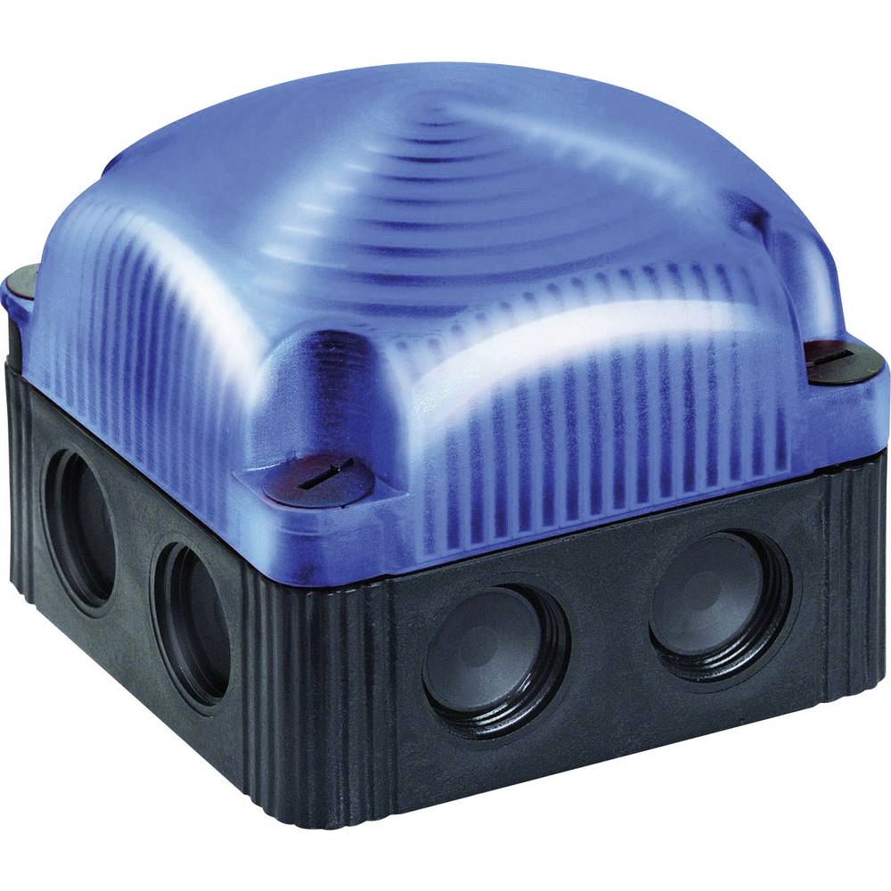 Werma Signaltechnik Signaallamp LED Werma 853.510.60 Blauw Flitslicht 230 V/AC