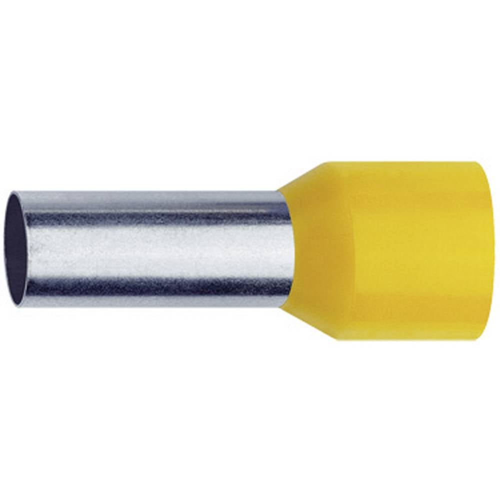 Klauke 1676 Adereindhulzen 0.25 mm² Deels geïsoleerd Geel 1000 stuk(s)