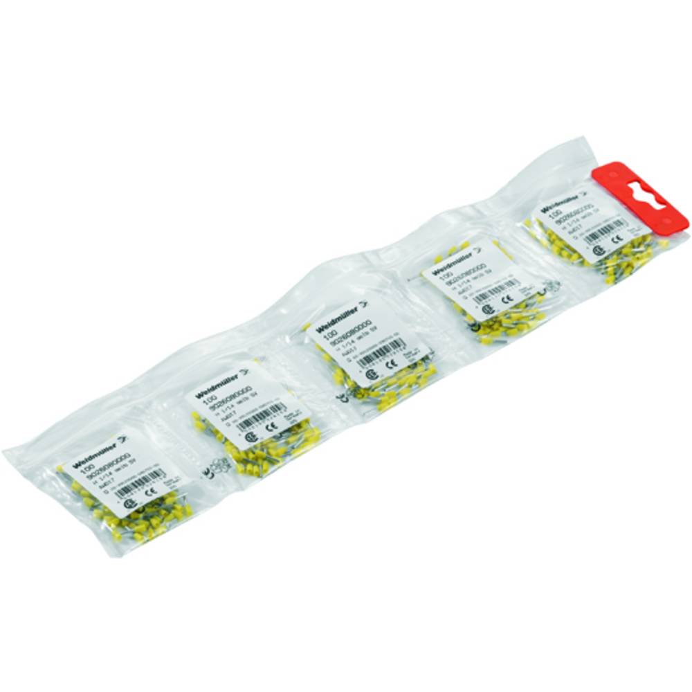 Weidmüller 0282600000 Adereindhulzen 0.5 mm² Ongeïsoleerd Metaal 1000 stuk(s)