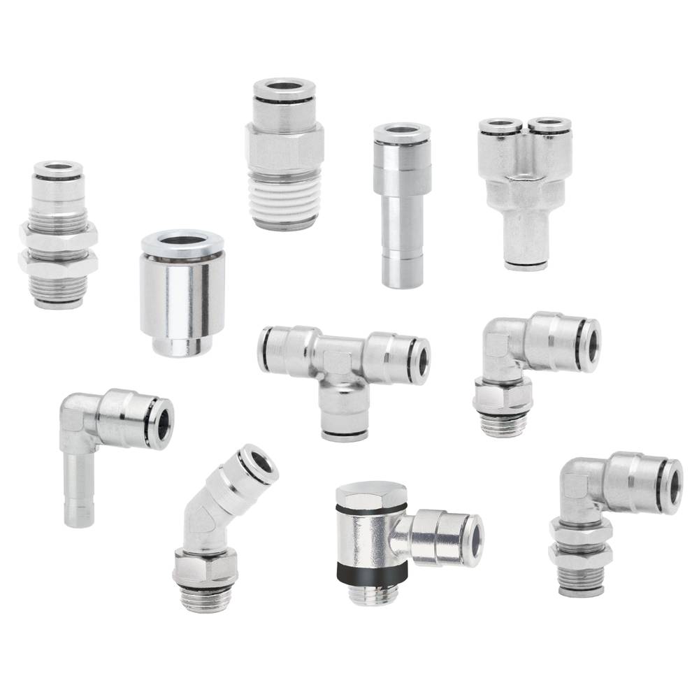 IMI NORGREN Haakse koppeling 10A510418 Buis-Ø: 4 mm Afm. schroefdraad: G 1/8 1 stuk(s)