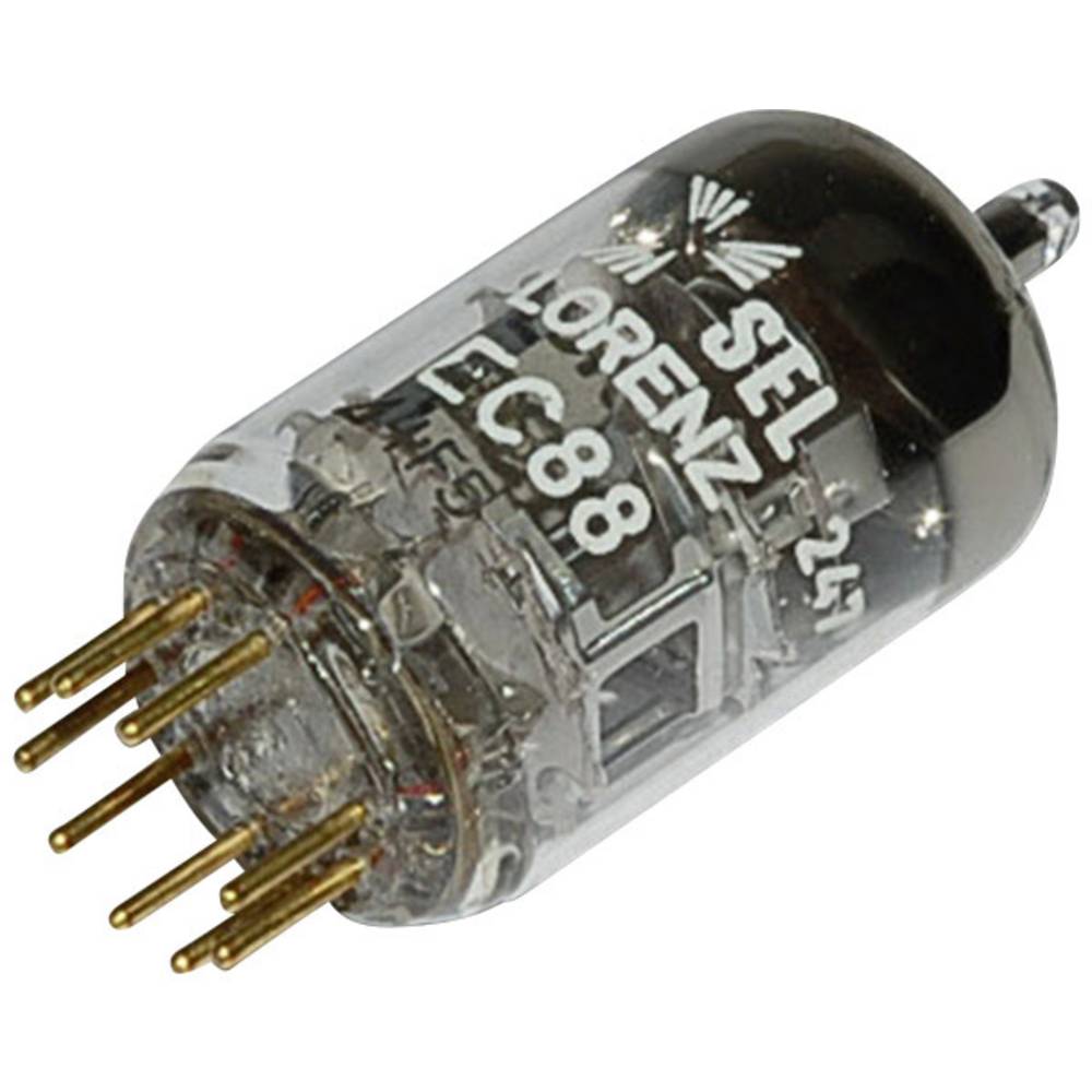 BTB Vertrieb EC 88 Elektronenbuis Triode 175 V 13 mA Aantal polen: 9 Fitting: Noval 1 stuk(s)