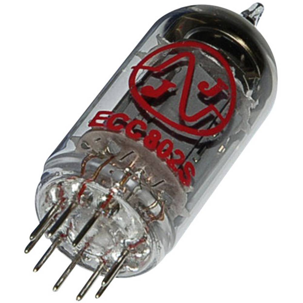 BTB Vertrieb ECC 802 s = E 82 CC Elektronenbuis Dubbeltriode 250 V 10.5 mA Aantal polen: 9 Fitting: Noval 1 stuk(s)