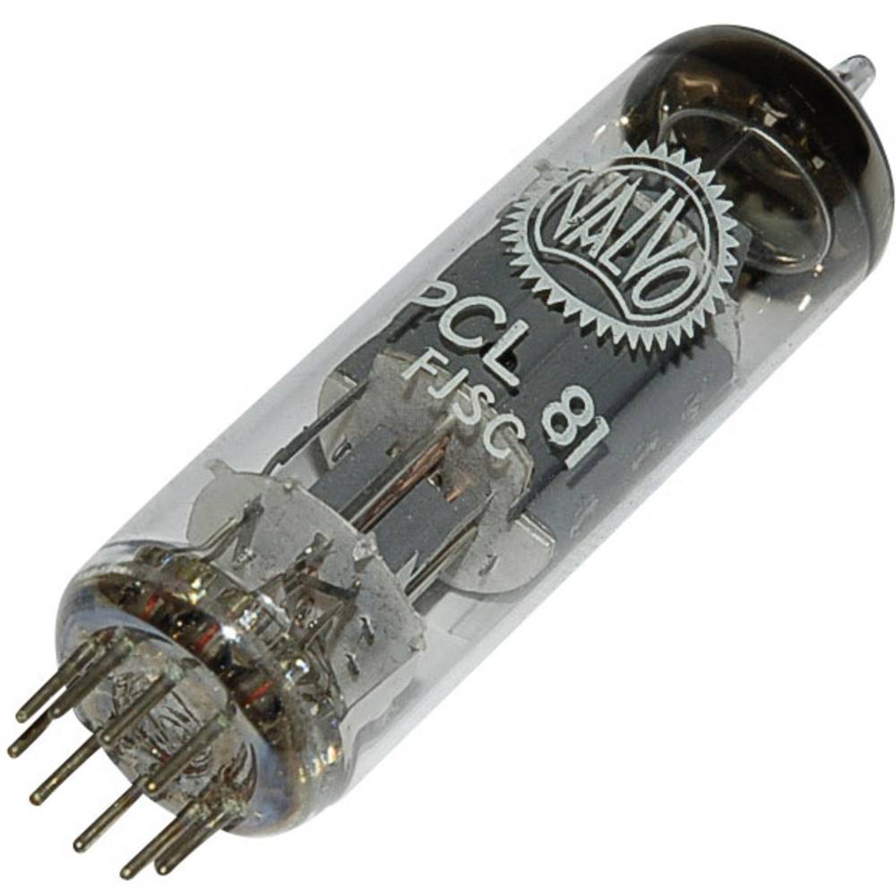 BTB Vertrieb PCL 81 Elektronenbuis Triode-eindpentode 150 V, 200 V 1.3 mA, 30 mA Aantal polen: 9 Fitting: Noval 1 stuk(s)