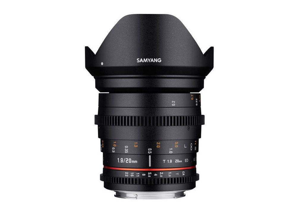 Samyang 20mm T1.9 ED AS UMC VDSLR Fuji X