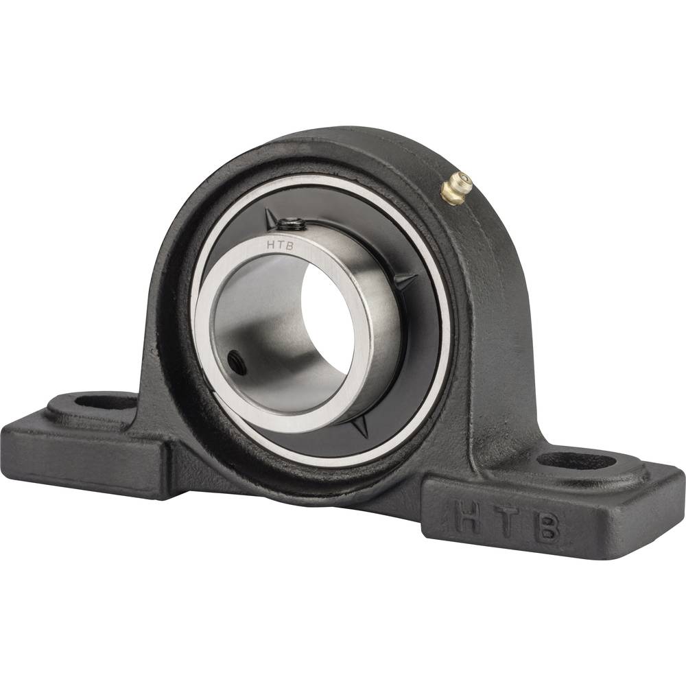 HTB UCP 206 Staand lager Grijs/grauw gietijzer Boordiameter 30 mm Gatafstand 121 mm