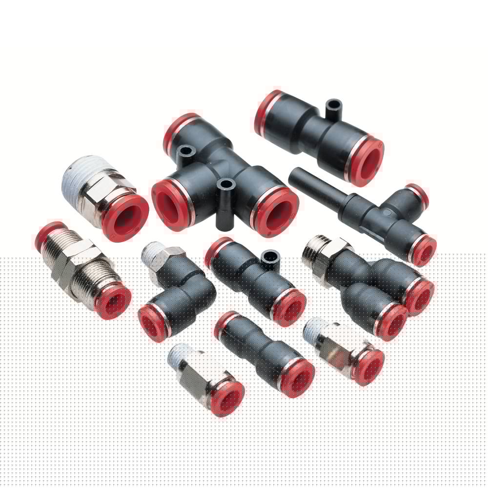 IMI NORGREN Connector C022A0605 Buis-Ø: 6 mm Afm. schroefdraad: M5 1 stuk(s)