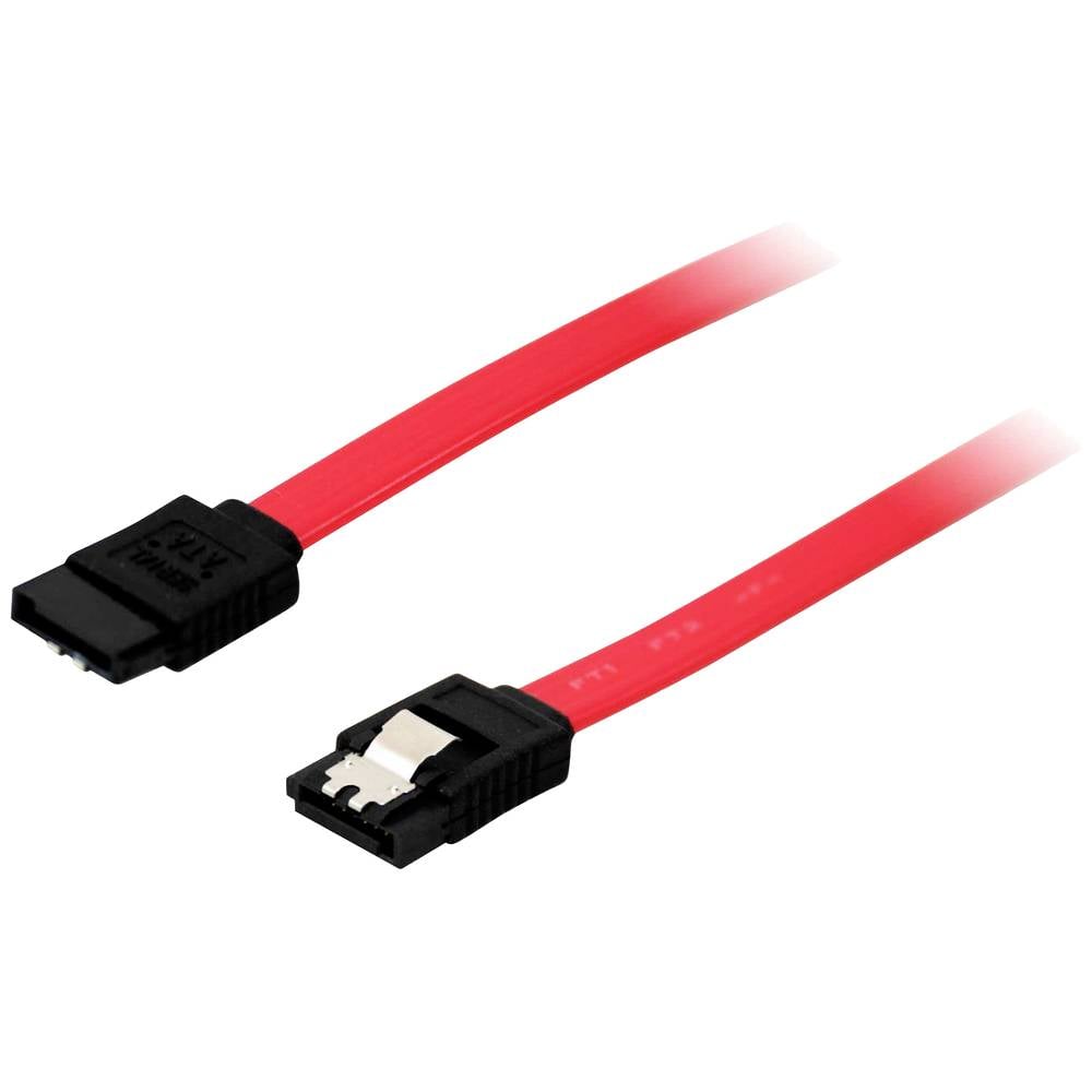 Equip HDD Aansluitkabel [1x - 1x SATA] 0.50 m Rood