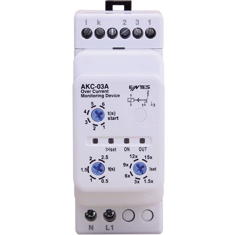 ENTES Bewakingsrelais 1x wisselcontact  AKC-03A 1 stuk(s)