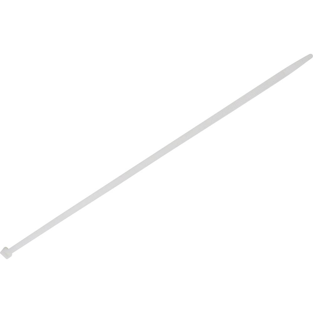 TRU COMPONENTS 1578105 Kabelbinder 1000 mm 8.80 mm Wit Hittegestabiliseerd 100 stuk(s)