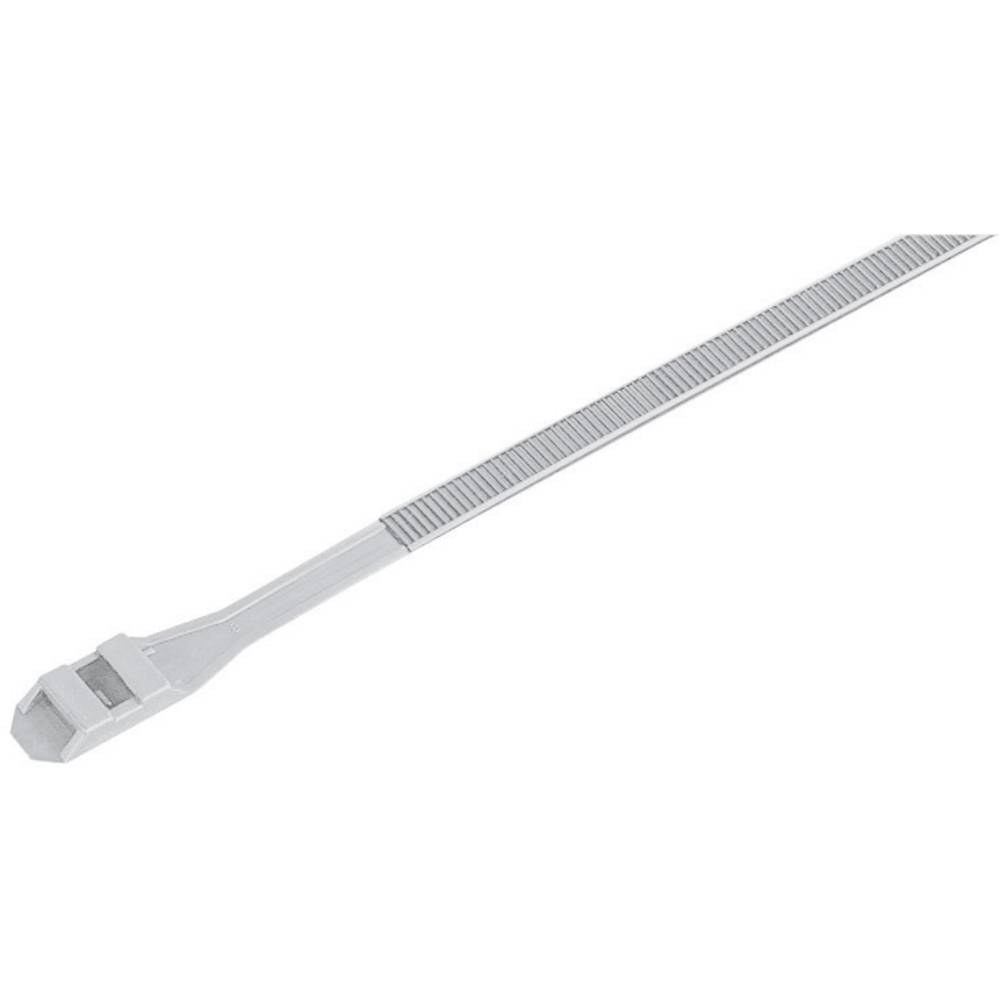 TRU COMPONENTS 1592765 TC-DL360203 Kabelbinder 360 mm 9 mm Natuur Met dubbele kop, UV-bestendig 100 stuk(s)