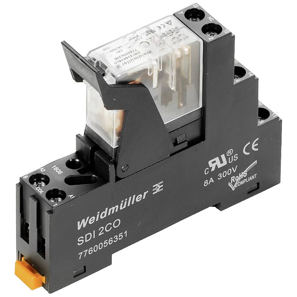 Weidmüller DRIKIT 115VAC 2CO LD Koppelrelais 115 V/AC 5 A 2x wisselcontact 10 stuk(s)