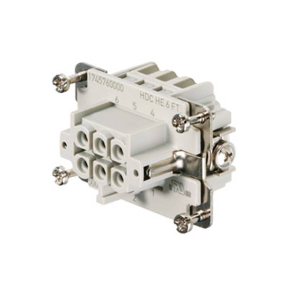 Weidmüller 1745760000 Businzetstuk RockStar HDC HE 6 + PE Spanveer 1 stuk(s)