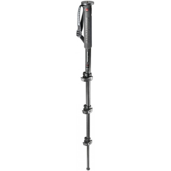 MANFROTTO XPRO Photo Monopod Carbon Fibre 4-Section