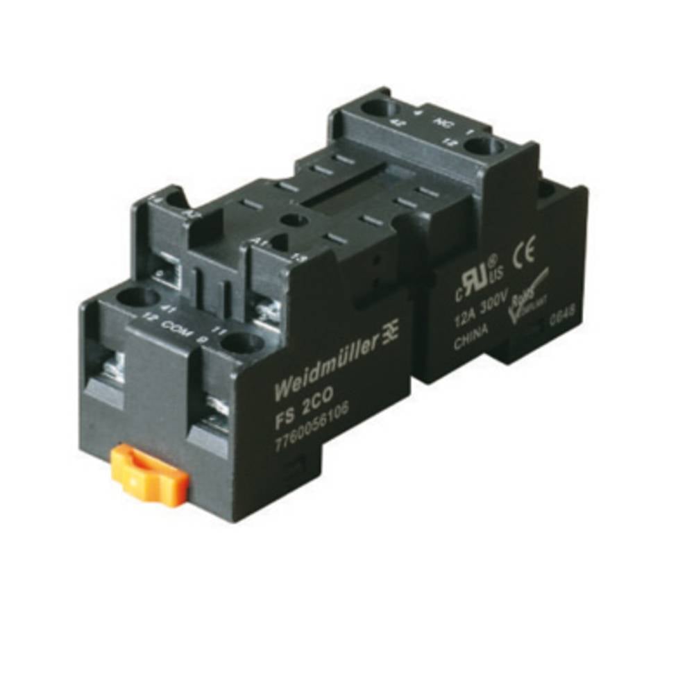 Weidmüller FS 2CO Relaissocket Geschikt voor serie:  serie D-series DRM (l x b x h) 60 x 24.7 x 69.8 mm 10 stuk(s)