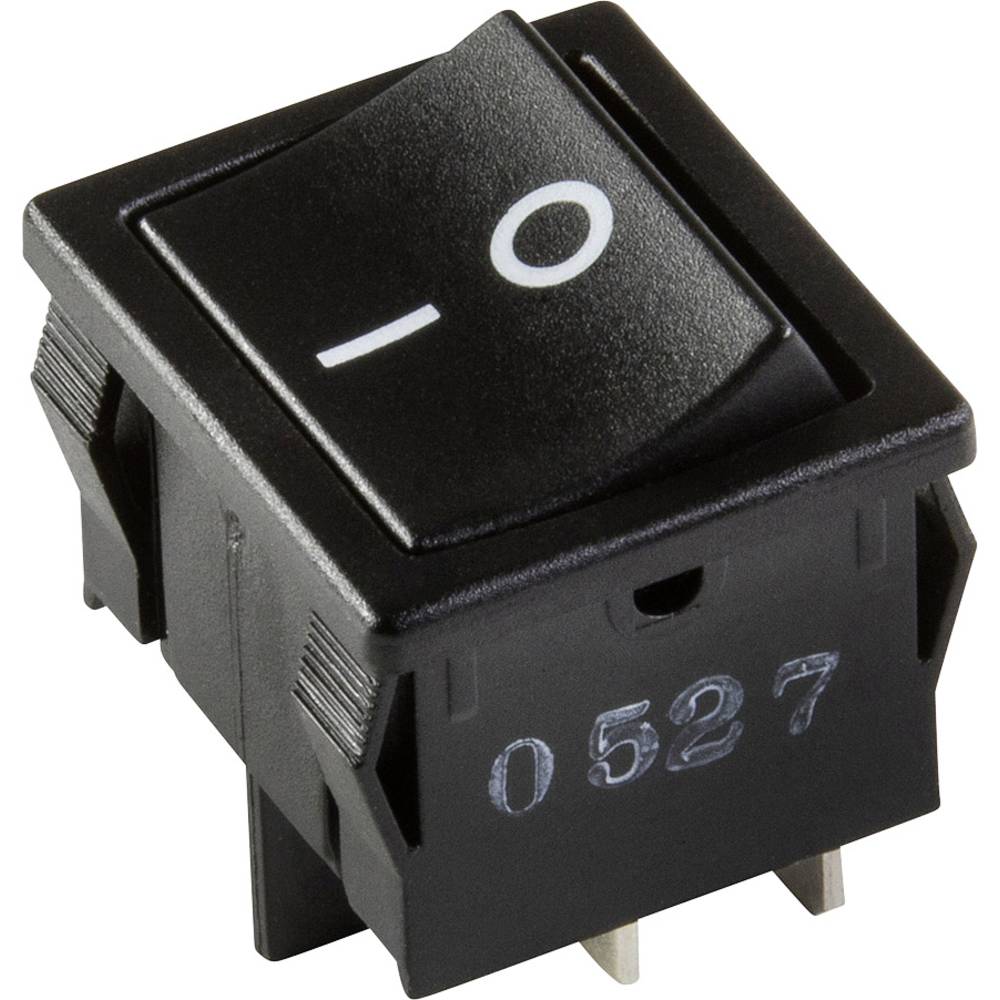 InterBär 3628-201.22 Wipschakelaar 3628-201.22 250 V/AC 10 A 1x uit/aan Continu 1 stuk(s)
