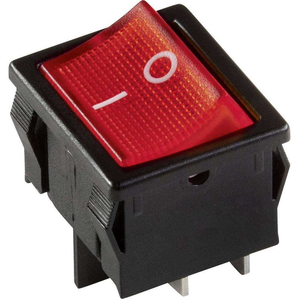 InterBär 3628-295.22 Wipschakelaar 3628-295.22 250 V/AC 10 A 1x uit/aan Continu 1 stuk(s)