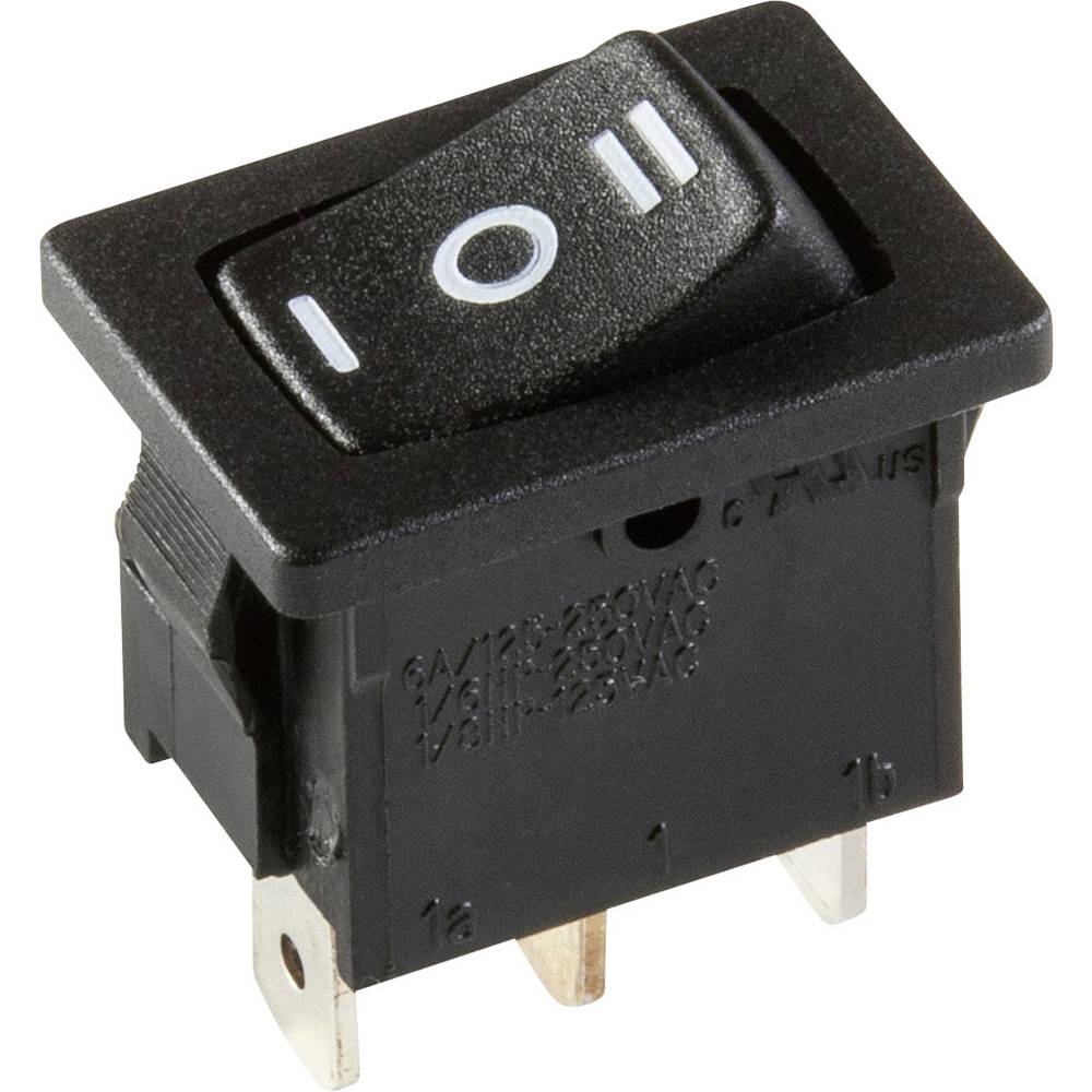 InterBär 3632-100.22 Wipschakelaar 3632-100.22 250 V/AC 10 A 1x aan/uit/aan Continu 1 stuk(s)