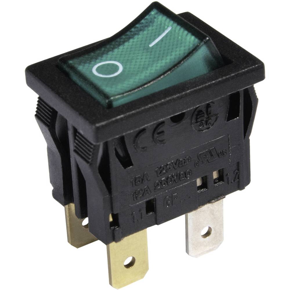 InterBär 3634-250.22 Wipschakelaar 3634-250.22 250 V/AC 10 A 2x uit/aan Continu 1 stuk(s)