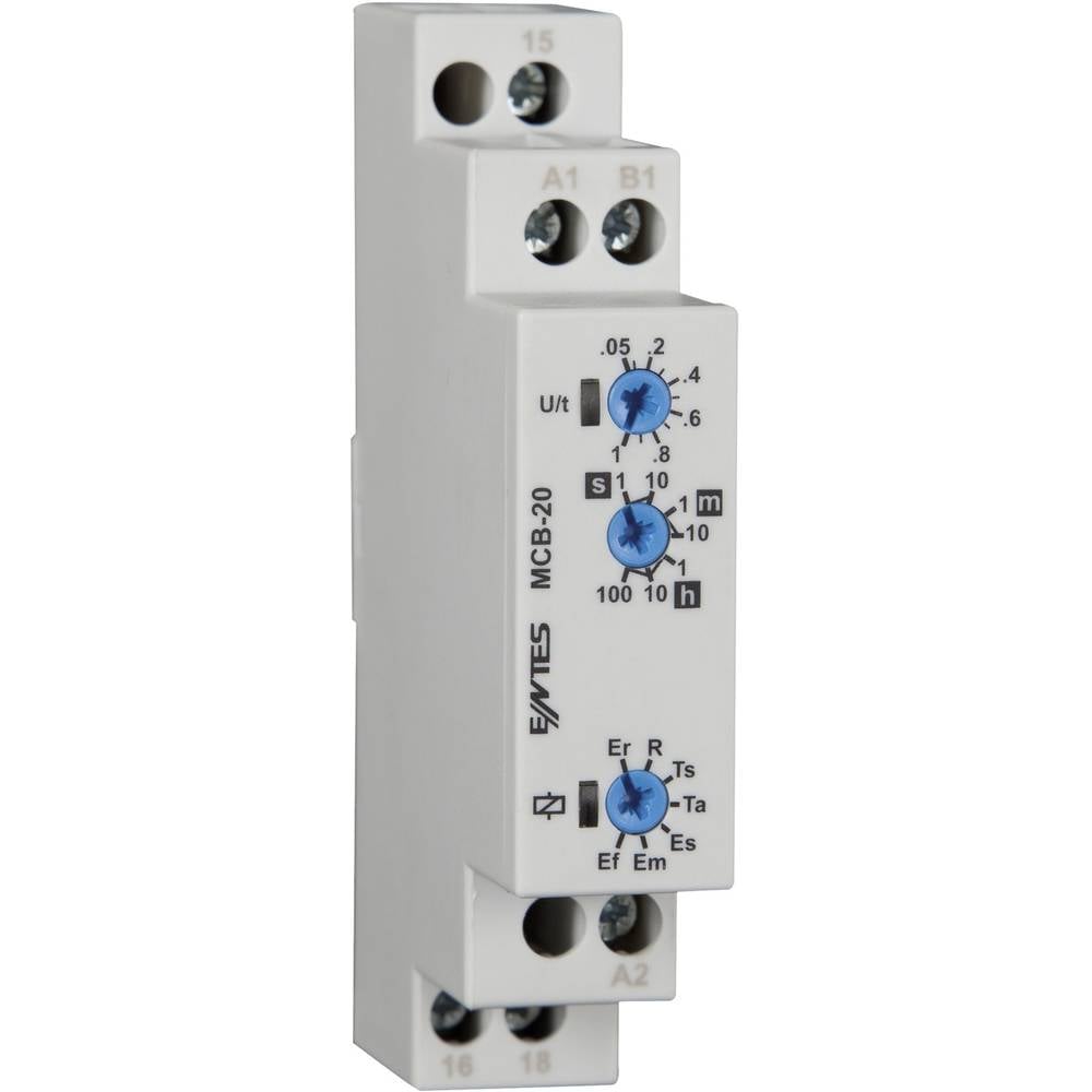 ENTES MCB-20 Tijdrelais Multifunctioneel 1 stuk(s) Tijdsduur: 0.05 s - 100 h 1x wisselcontact