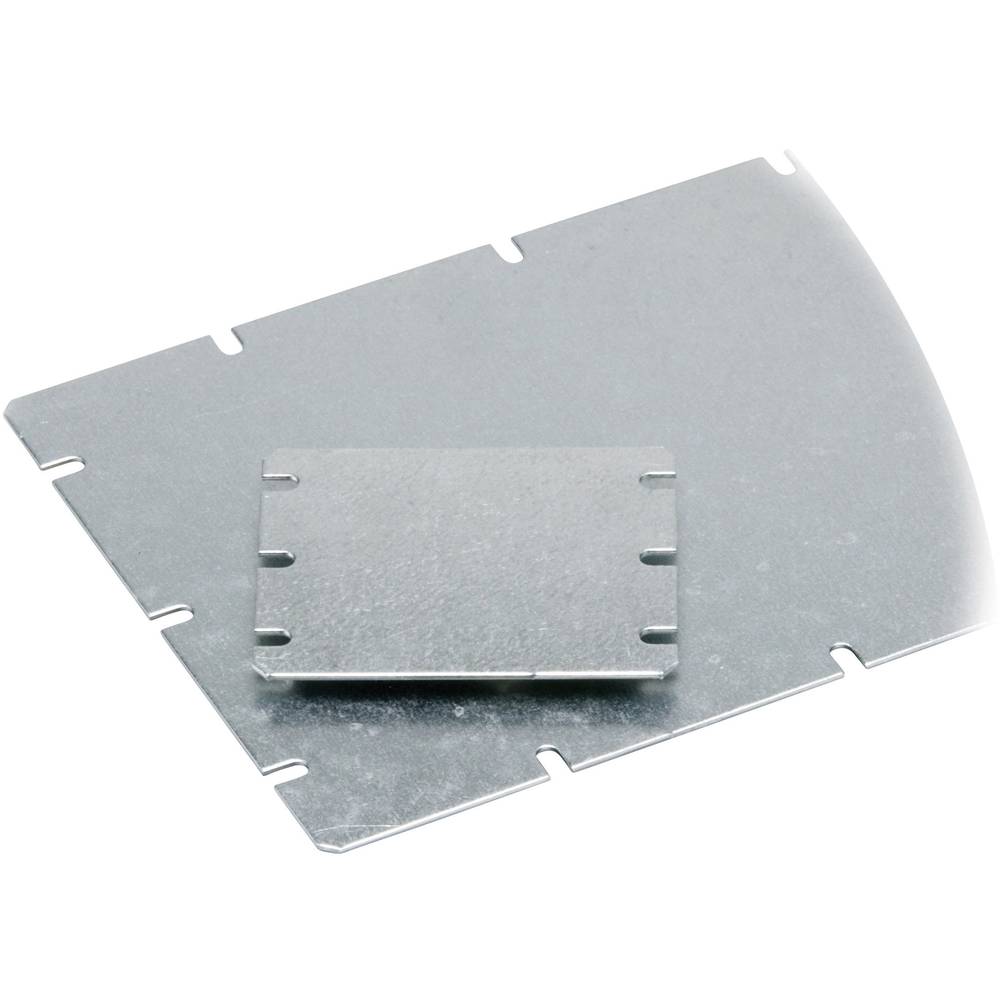 Fibox MIV 100 Montageplaat (l x b x h) 98 x 48 x 98 mm Plaatstaal Lichtgrijs 1 stuk(s)