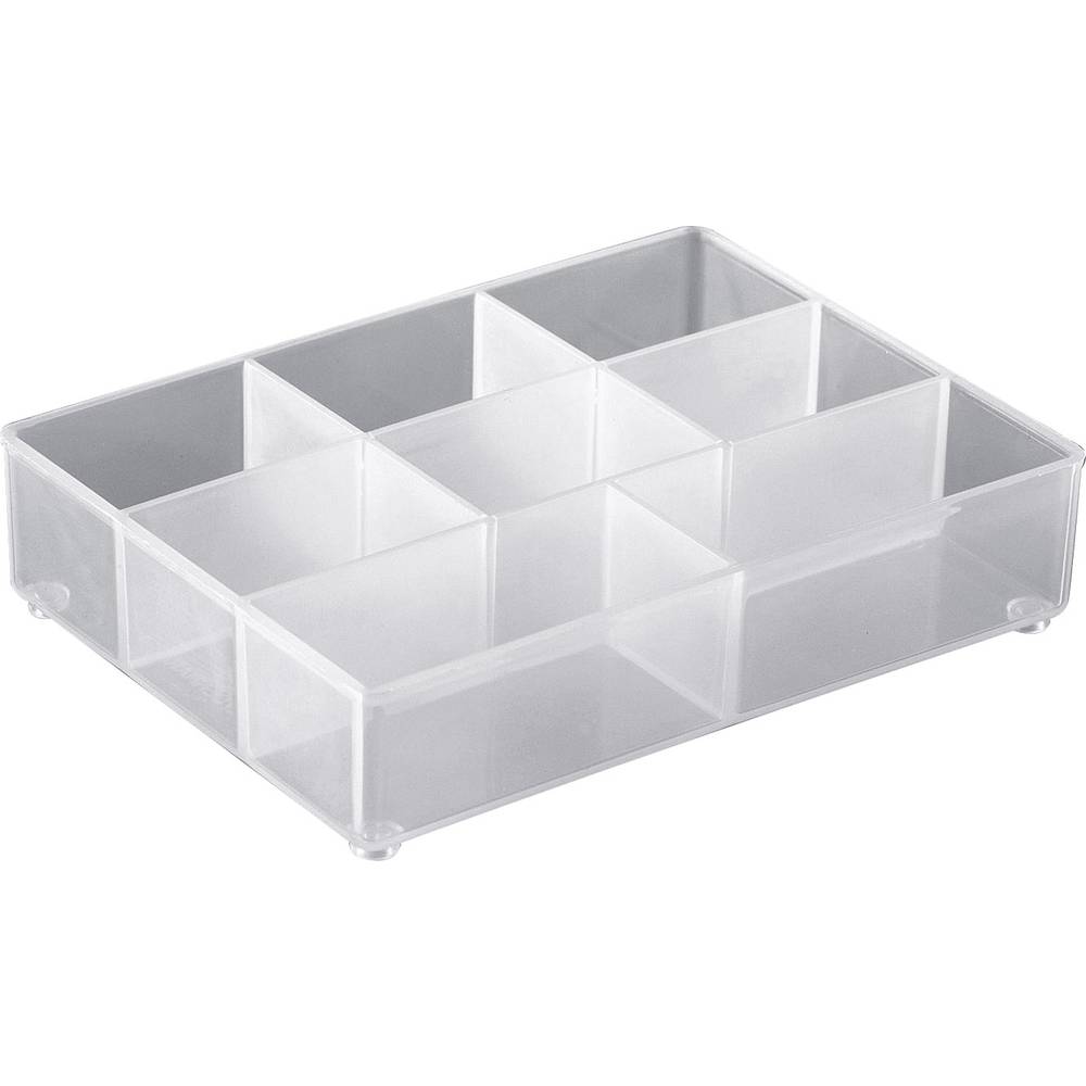 Raaco Assortimentskoffer-inzet (l x b x h) 109 x 79 x 24 mm Aantal vakken: 8 Inhoud 1 stuk(s)