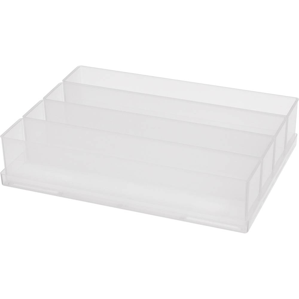 Raaco Assortimentskoffer-inzet (l x b x h) 220 x 160 x 47 mm Aantal vakken: 4 Inhoud 1 stuk(s)