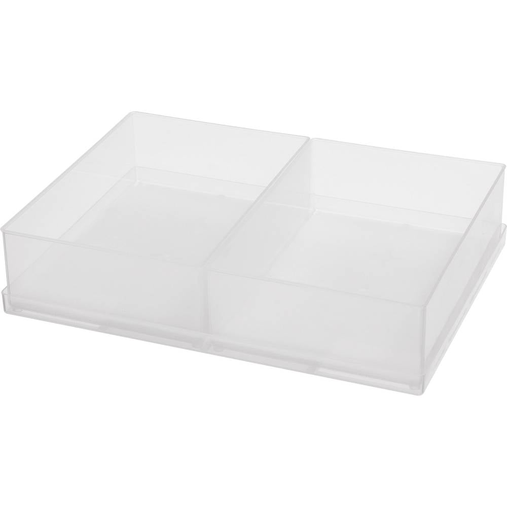 Raaco Assortimentskoffer-inzet (l x b x h) 220 x 160 x 47 mm Aantal vakken: 2 Inhoud 1 stuk(s)