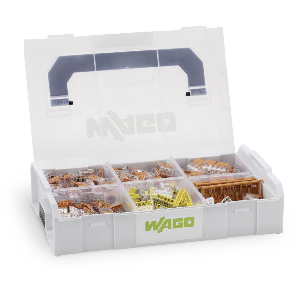 WAGO 887-955 Assortiment verbindingsklemmen Flexibel: 0.14-4 mm² Massief: 0.2-4 mm² 1 set(s)