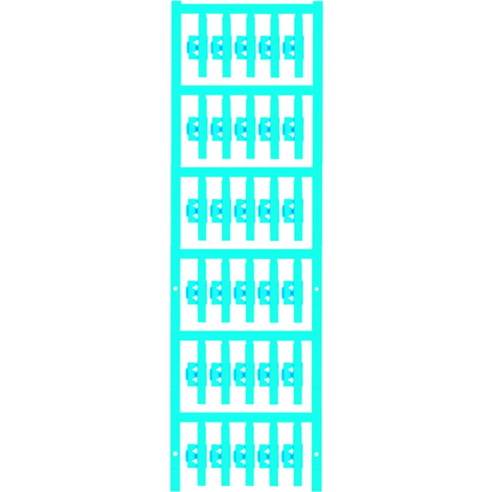 Weidmüller 1805720000 SFC 1/30 NEUTRAL BL Kabelmarkeringdrager Montagemethode: Vastklemmen Markeringsvlak: 4.10 x 30 mm Blauw Aantal markeringen: 150 150