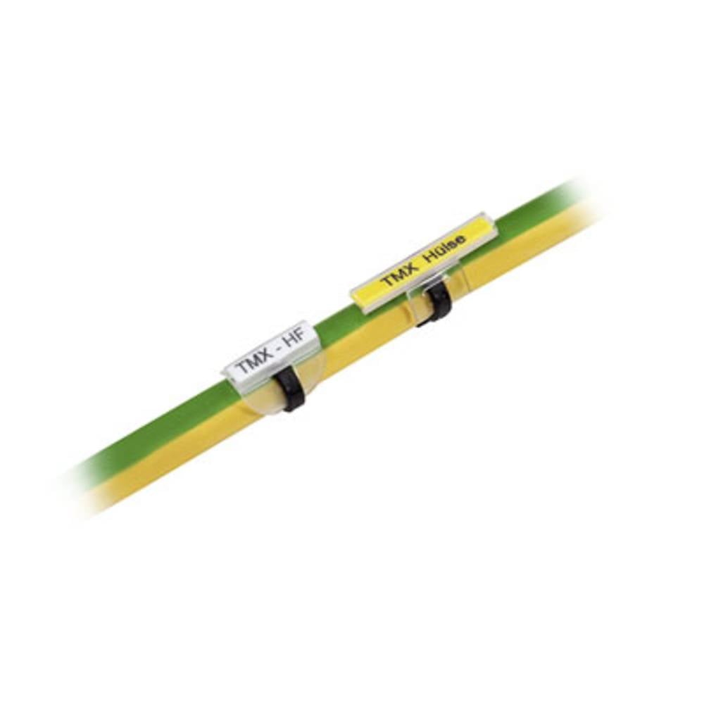 Weidmüller 1748820000 TMX 18 HF/HB Kabelmarkeringdrager Montagemethode: Schuiven Markeringsvlak: 10 x 317 mm Transparant Aantal markeringen: 500 500 stuk(s)