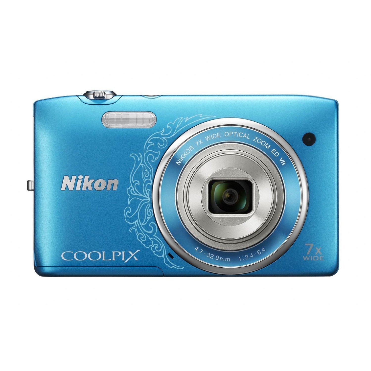MIYAKO Nikon Digitale Camera COOLPIX S3500 7x optische zoom Effectief aantal pixels miljoen pixels Oriental Blue S3500DBL 20.05