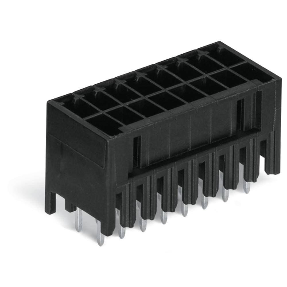 WAGO 713-1467 Male header (standaard) 1735 Totaal aantal polen: 14 Rastermaat: 3.50 mm Inhoud: 50 stuk(s)