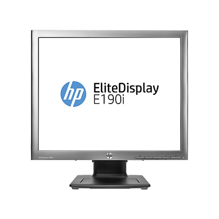 HP EliteDisplay E190i - 19 inch - 1280x1024 - DP - DVI - VGA - Zilver - Zonder voet