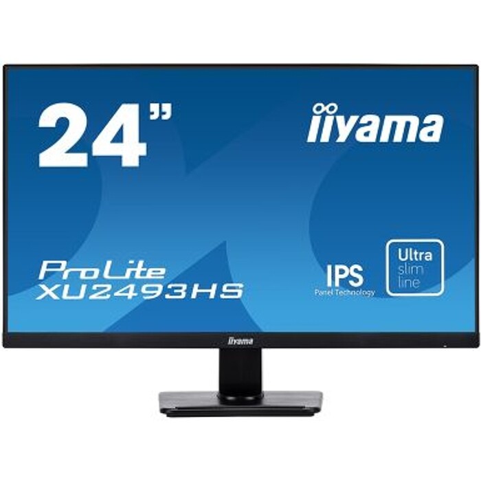 Iiyama XU2493HS-B1 - 24 inch - 1920x1080 - DP - HDMI - VGA - Zwart