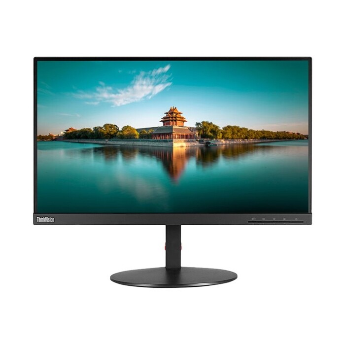Lenovo ThinkVision T23i-10 - 23 inch - 1920x1080 - DP - HDMI - VGA - Zwart - Zonder voet