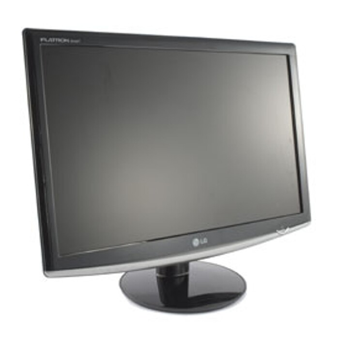 LG W2452T - 24 inch - 1920x1200 - DVI - VGA - Zwart - Zonder voet