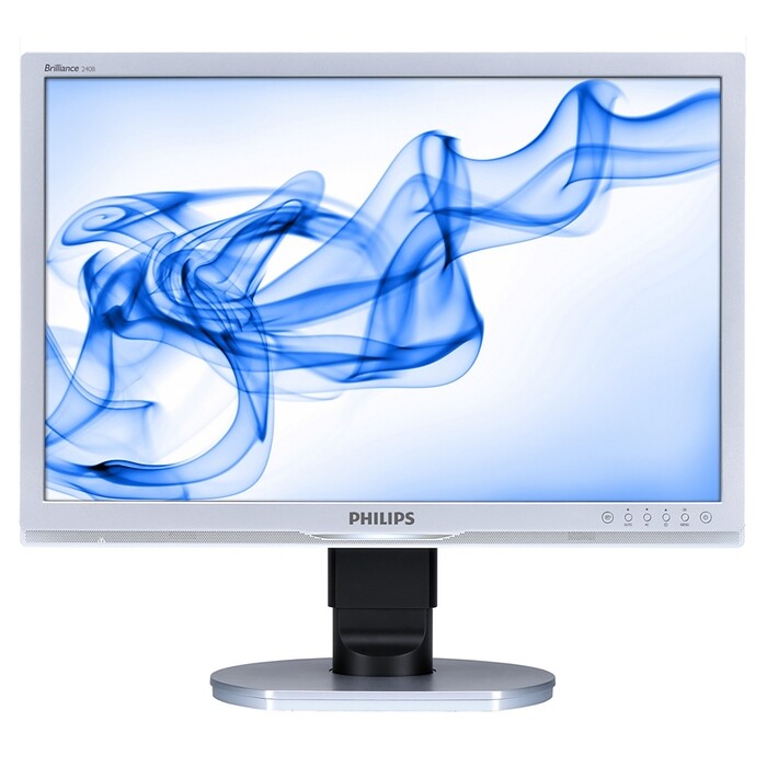 Philips Brilliance 240B1CS - 24 inch - 1920x1200 - DVI - VGA - Zwart - Zonder voet