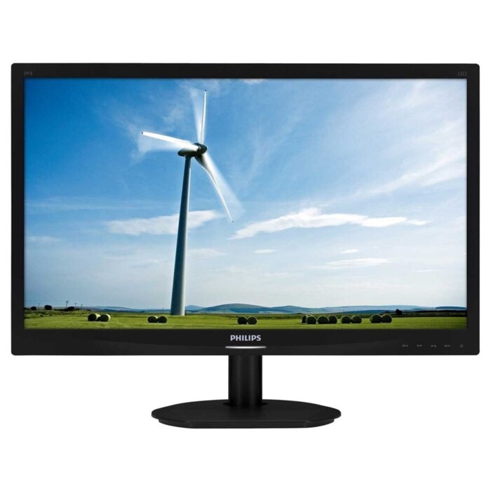 Philips Brilliance 241S4LSB - 24 inch - 1920x1080 - DVI - VGA - Zwart - Zonder voet