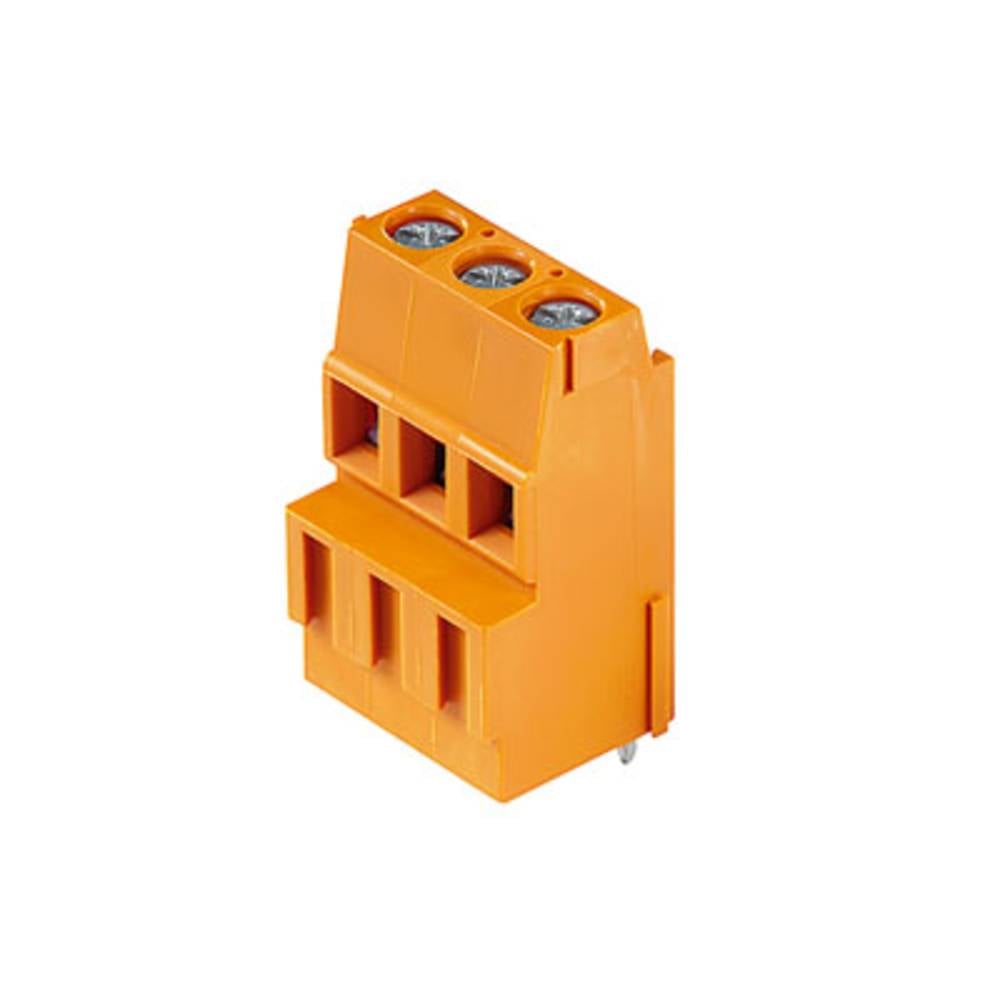 Weidmüller 1766300000 Klemschroefblok 2.5 mm² Aantal polen 2 Oranje 100 stuk(s)