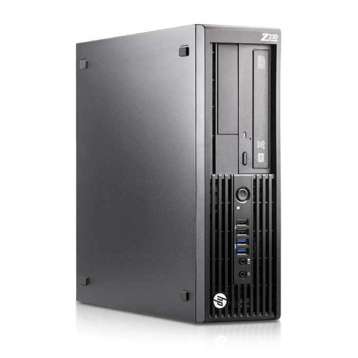 HP Z230 Workstation SFF - Intel Core i3-4e Generatie - 8GB RAM - 128GB SSD - Windows 10