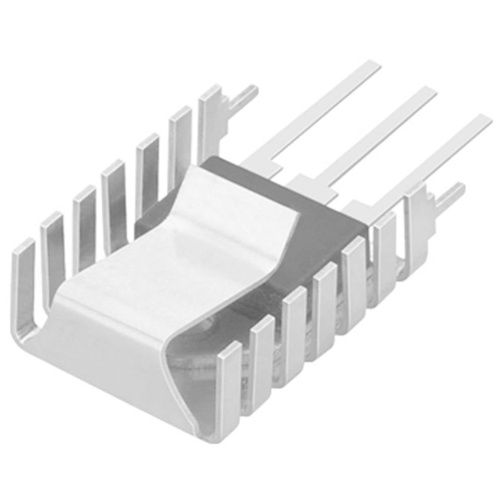 Fischer Elektronik Fischer elektonik fk 245 wo 247 V-Kuhlk�rper, 27 mm, koper, 19,7 k/f, sip/to-218/to-220/to-247