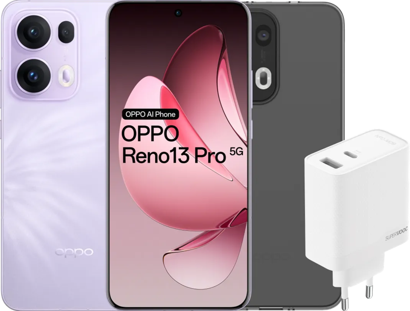 Oppo Reno13 Pro 512GB Paars 5G + Accessoirepakket