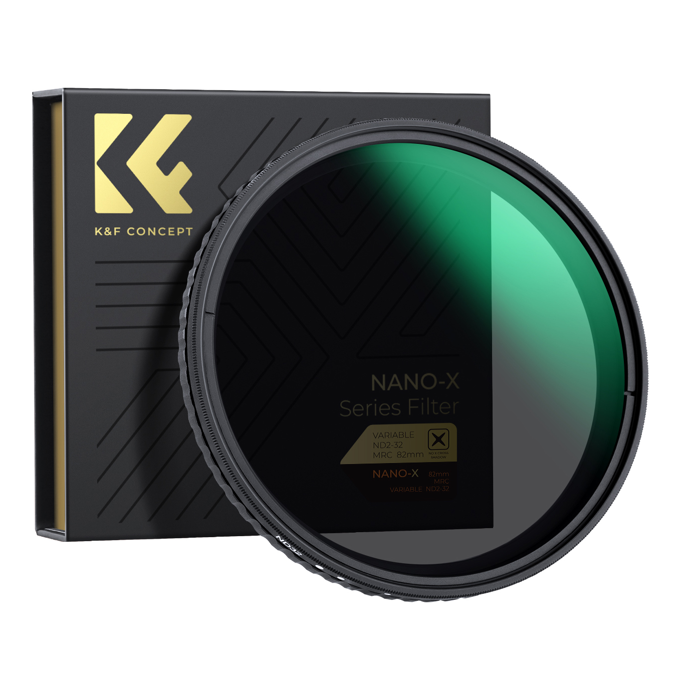 K&F Concept variabel ND Filter ND2-ND32 Nano X - 72mm