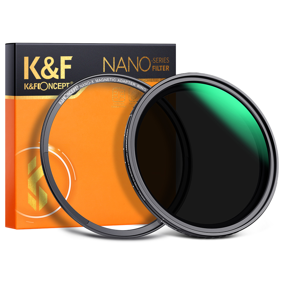 K&F Concept Variabel ND Filter ND8-128 Nano X magnetic 82mm