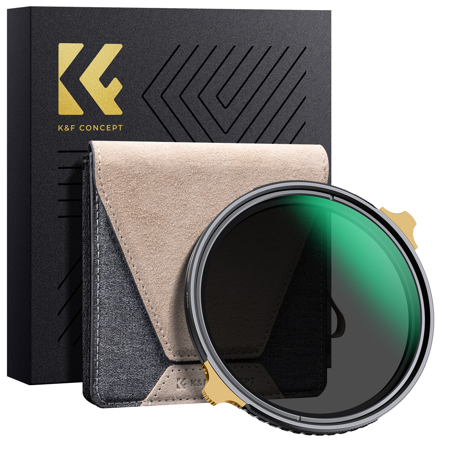 K&F Concept ND2-ND32 Filter - Nano X PRO Copper Frame - 77mm