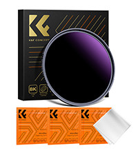 K&F Concept Zonnefilter ND1000000 Filter Nano X - 72mm