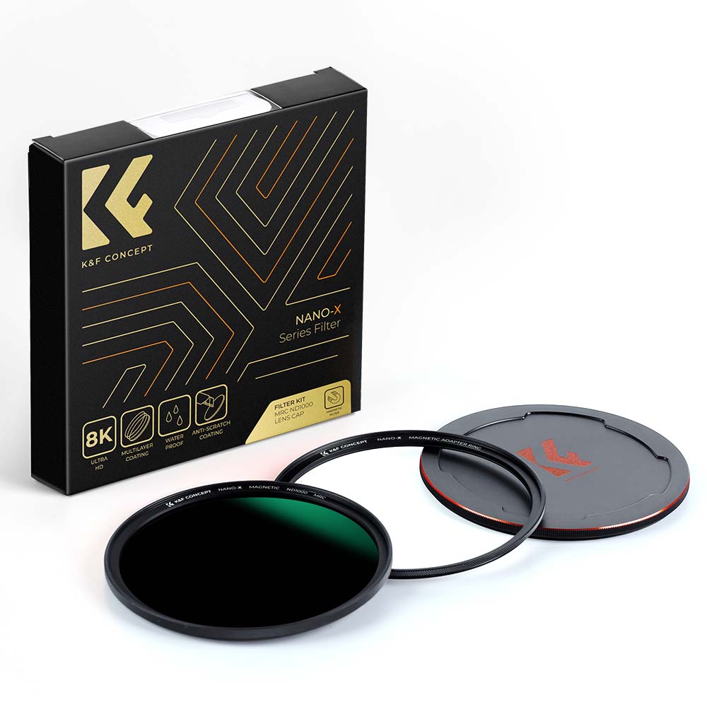 K&F Concept Magnetische ND1000 Filter Nano X - 82mm