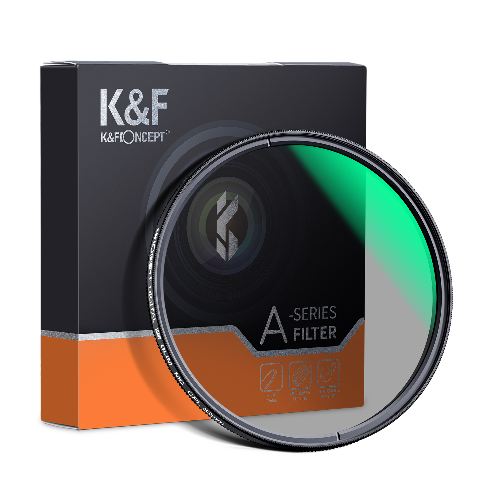 K&F Concept CPL Filter Nano A met Multi Layer Coating - 49mm