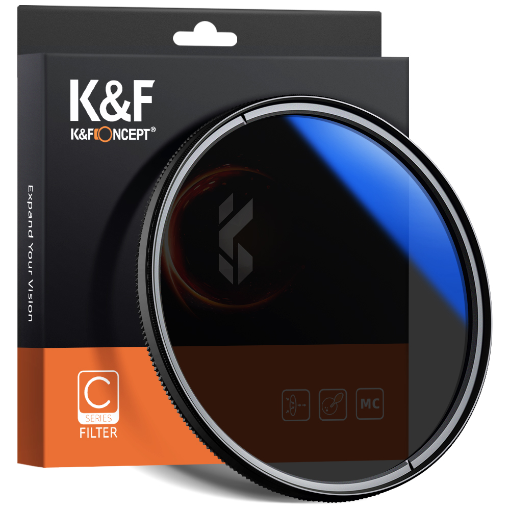 K&F Concept CPL Filter met Multi Layer Coating - 55mm