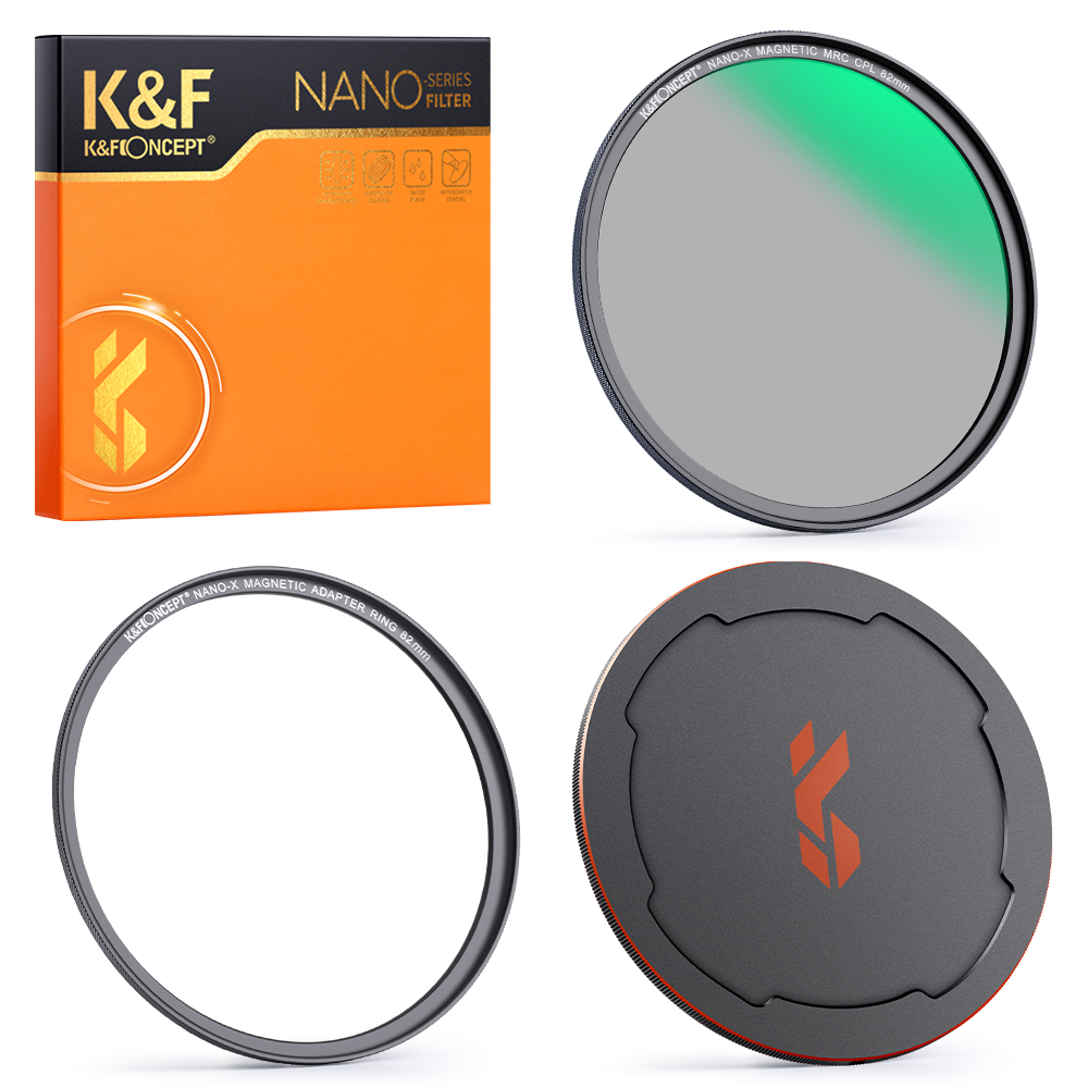 K&F Concept Magnetische CPL Filter Nano X - 82mm
